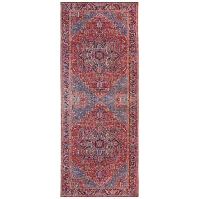 Oriental Amata Rug Red Colour - 80X200 cm