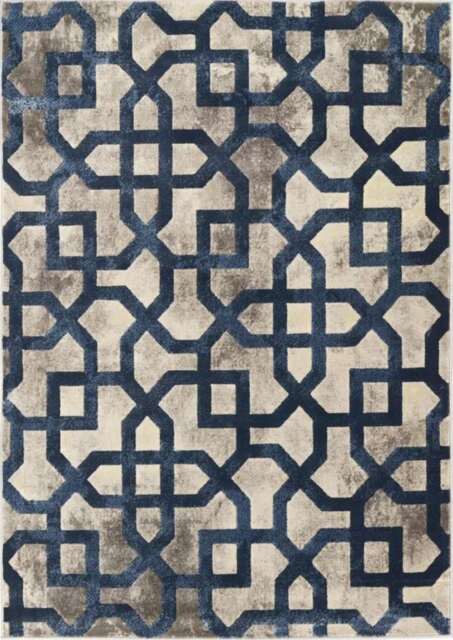 Avanti Navy Moroccan Rug - image 1