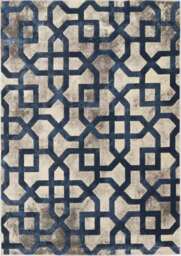 Avanti Navy Moroccan Rug - thumbnail 1