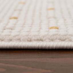 Carmel Cream-Gold Dots Rug - 6080 - thumbnail 4