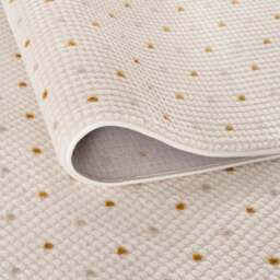Carmel Cream-Gold Dots Rug - 6080 - thumbnail 3