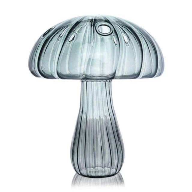 Jelly Mushroom Vase - Large Green