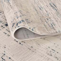 Carmel Cream-Blue Abstract Rug - 6030 - thumbnail 3