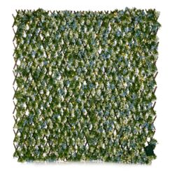 Garden Stories In Bloom Pre-Lit Faux Floral Trellis