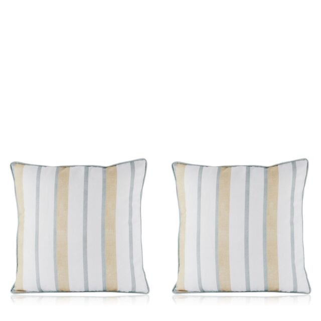abode Set of 2 Stripe Cushions 45cm