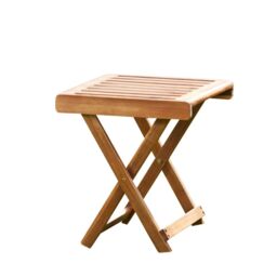 Thompson & Morgan Acacia Folding Side Table