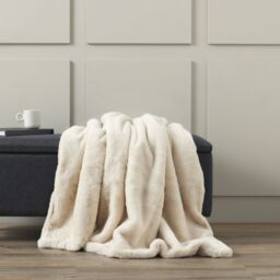 Outlet K by Kelly Hoppen Luxury Faux Fur Throw
