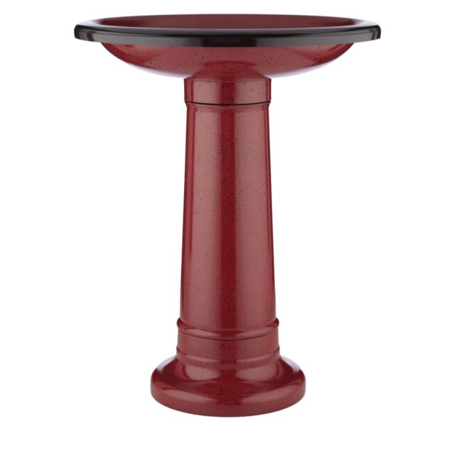 Grumpy Gardener Faux Ceramic Birdbath