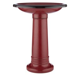 Grumpy Gardener Faux Ceramic Birdbath