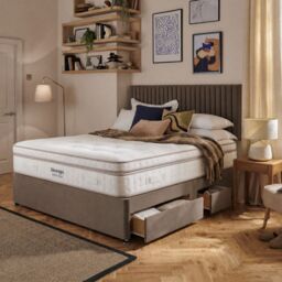 Silentnight Ortho 2000 British Wool Boxtop Mattress and Divan
