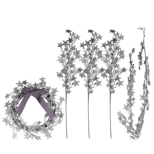 Home Stories Star Wreath, Picks And Garland Set