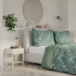 Supersoft by Cozee Home Leaf Print 3 Piece Duvet