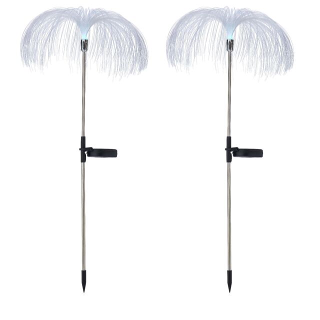 Flourish Umbrella Solar Fiber Light (Set of 2)