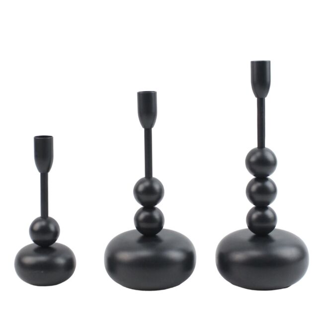 K by Kelly Hoppen Set of 3 Candle Holders