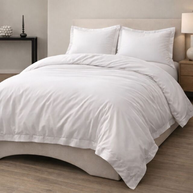 Northern Nights 400TC 100% Pima Cotton 4 Piece Duvet Set