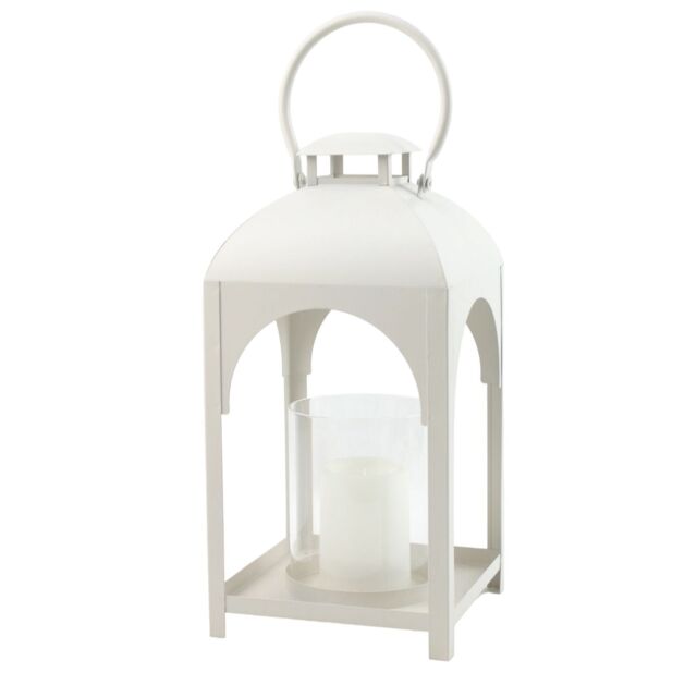 Garden Stories Ivory LED Lantern