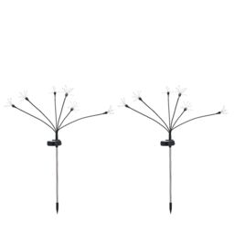 Flourish Set of 2 Solar Fiber Light