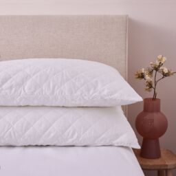 Northern Nights 100% Cotton Quilted Set of 2 Pillow Protectors