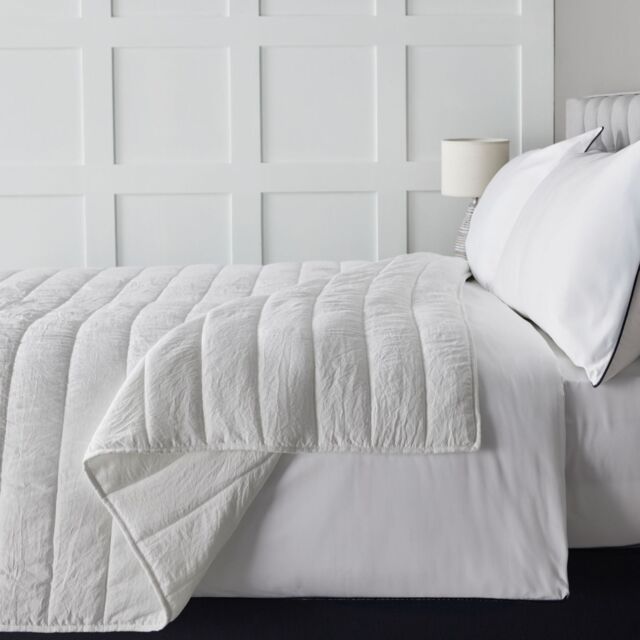 Northern Nights Quilted Channel Stitch Bedspread