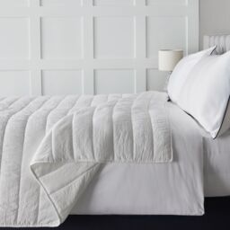 Northern Nights Quilted Channel Stitch Bedspread