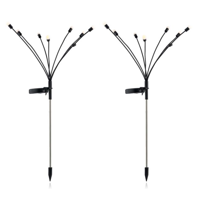 JML Sensor Brite Solar Powered Garden Stake Lights
