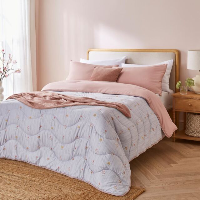 Night Lark Vintage Stripes 6 Tog Coverless Duvet & Pillowcase Bundle