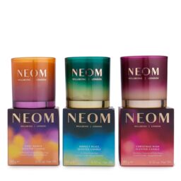 NEOM Wellbeing Festive 1-Wick Candle Trio
