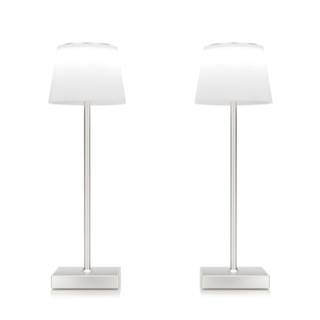 Outlet SFIXX Set of 2 2in1 Rechargeable Table Wall Lamp