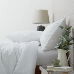 Cozee Home Leaf Tufted Velvetsoft 4 Piece Duvet Set