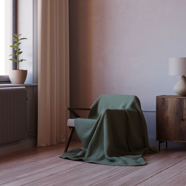 Supersoft by Cozee Home Quilted Throw