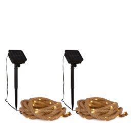 Garden Stories x Anouska Set of 2 Solar String Rope Lights 5m