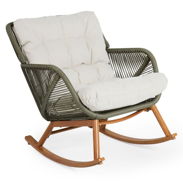abode Rope Indoor/Outdoor Rocker Chair