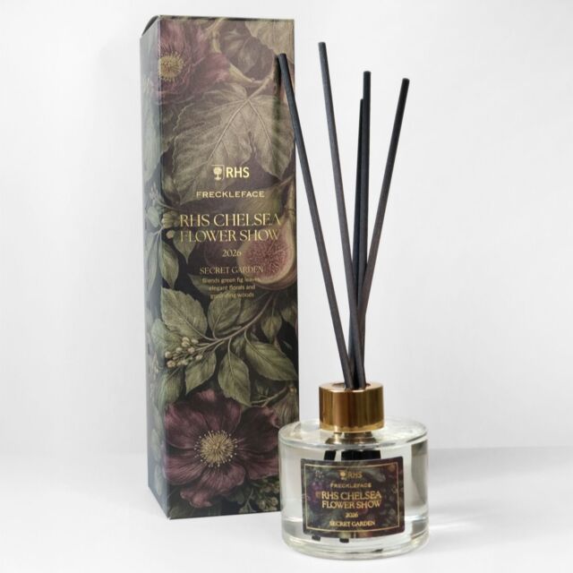 Chelsea Flower Show x Freckleface Secret Garden Reed Diffuser
