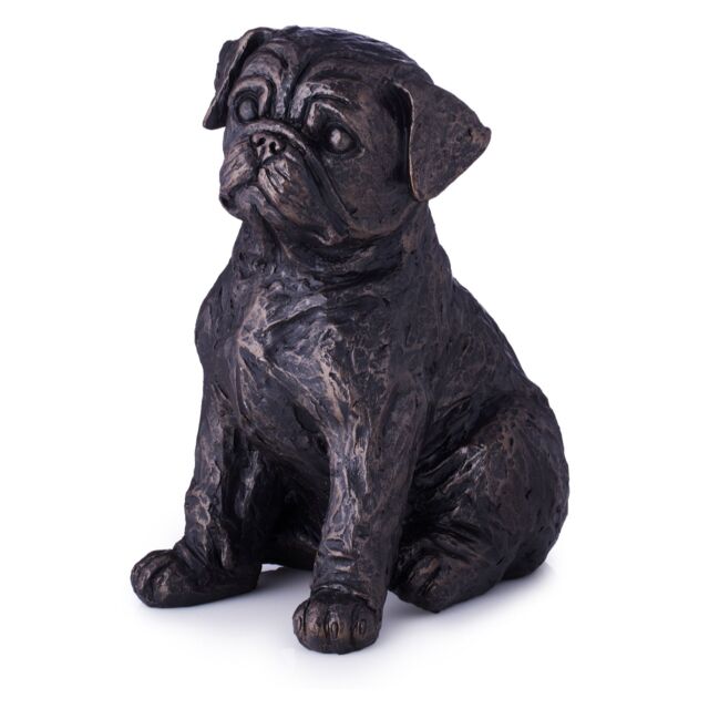 Garden Stories Timeless Belle the Pug Sculpture