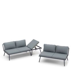 Garden Stories Multi-Way Sofa Set Sunlounger