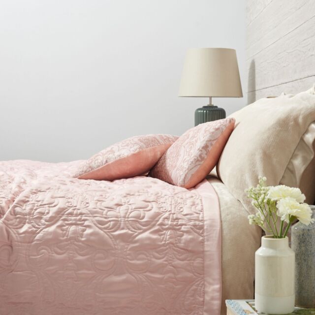 Cozee Home Damask Velvet Decorative Cushion