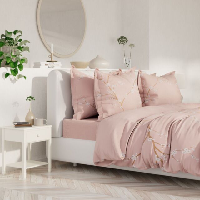 Outlet Supersoft by Cozee Home Cherry Blossom 4 Piece Duvet Set