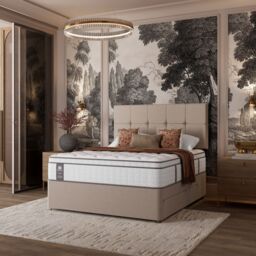 Sealy Elevate Posturepedic Gel Memory Cool Mattress and Ottoman