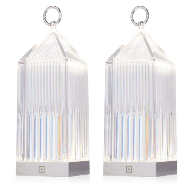 Outlet Home Stories Set Of 2 LED Indoor / Outdoor Lantern