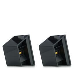 Garden Reflections 2 x Rectangle Solar Wall Lights with Sensor Adju...