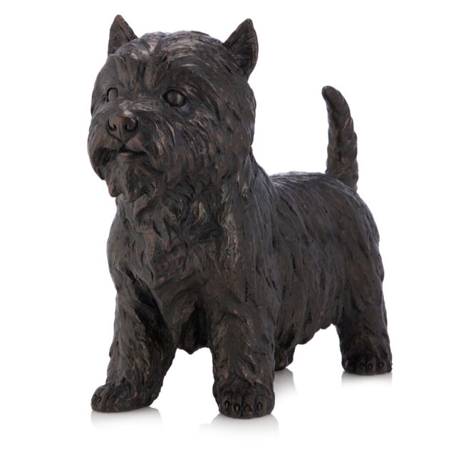 Garden Stories Hetty the Westie Dog Sculpture