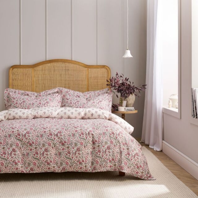 Christy Newstead Cotton Sateen Reversible 3 Piece Duvet Set
