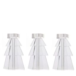 JM by Julien Macdonald Set of 3 Tree Candle Holders