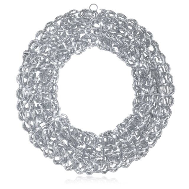 Festive Indoor/Outdoor 50cm Pre Lit Microdot Wreath