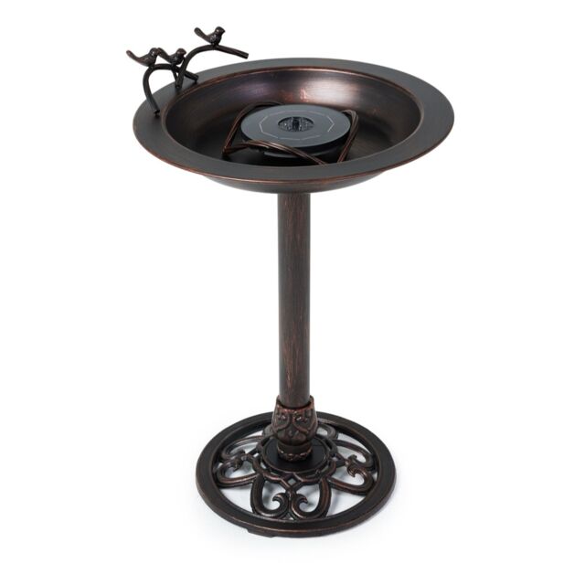 Bernini Fontana Iron Bird Bath Fountain