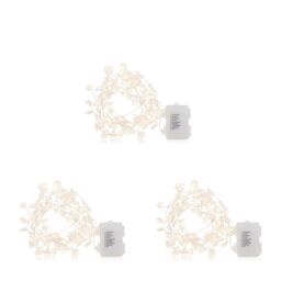 Home Stories Set of 3 Multi Function LED Star Fairy Lights
