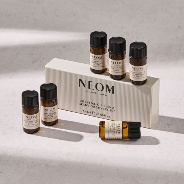 NEOM Wellbeing Essential Oil 3ml Discovery Kit