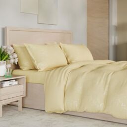 Supersoft by Cozee Home Embossed Floral 6 Piece Duvet