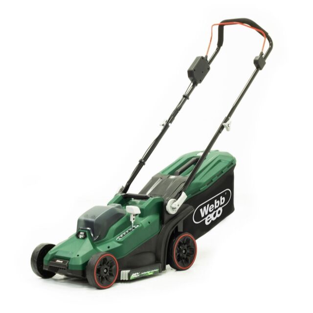 Outlet Webb 20V Brushless 33cm Rotary Lawnmower