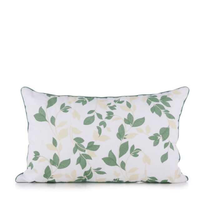 Cozee Home Floral Embroidery Rectangle Cushion